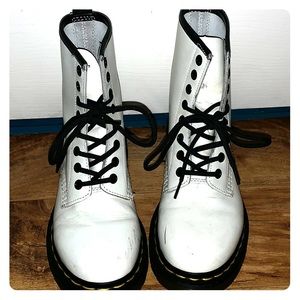 White doc martens